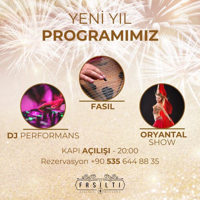 Fasıltı Meyhanesi Bayraklı İzmir Yılbaşı Programı (2)