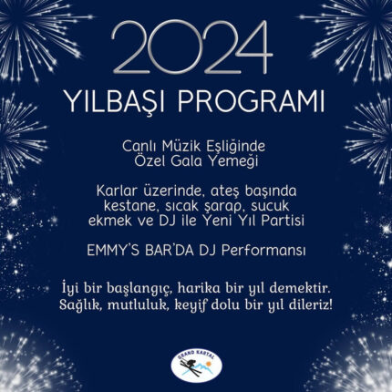 Grand Kartal Hotel Kartalkaya Yılbaşı Programı