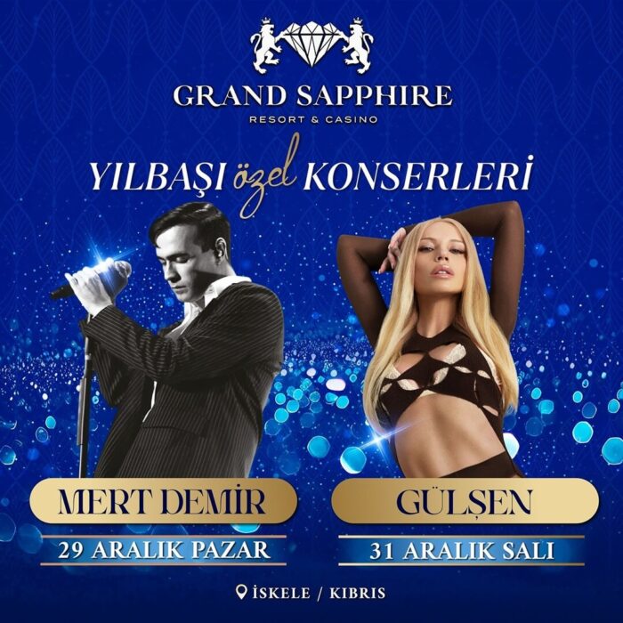 Grand Sapphire Resort Kıbrıs Yılbaşı Programı 2025