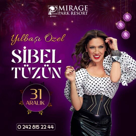 Mirage Park Resort Yılbaşı Programı